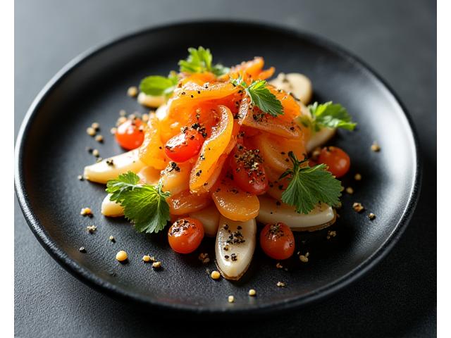 Geumho Suites의 시그니처 퓨전 요리