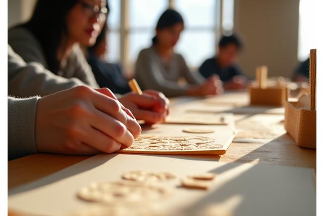 전통 한지 공예 워크숍